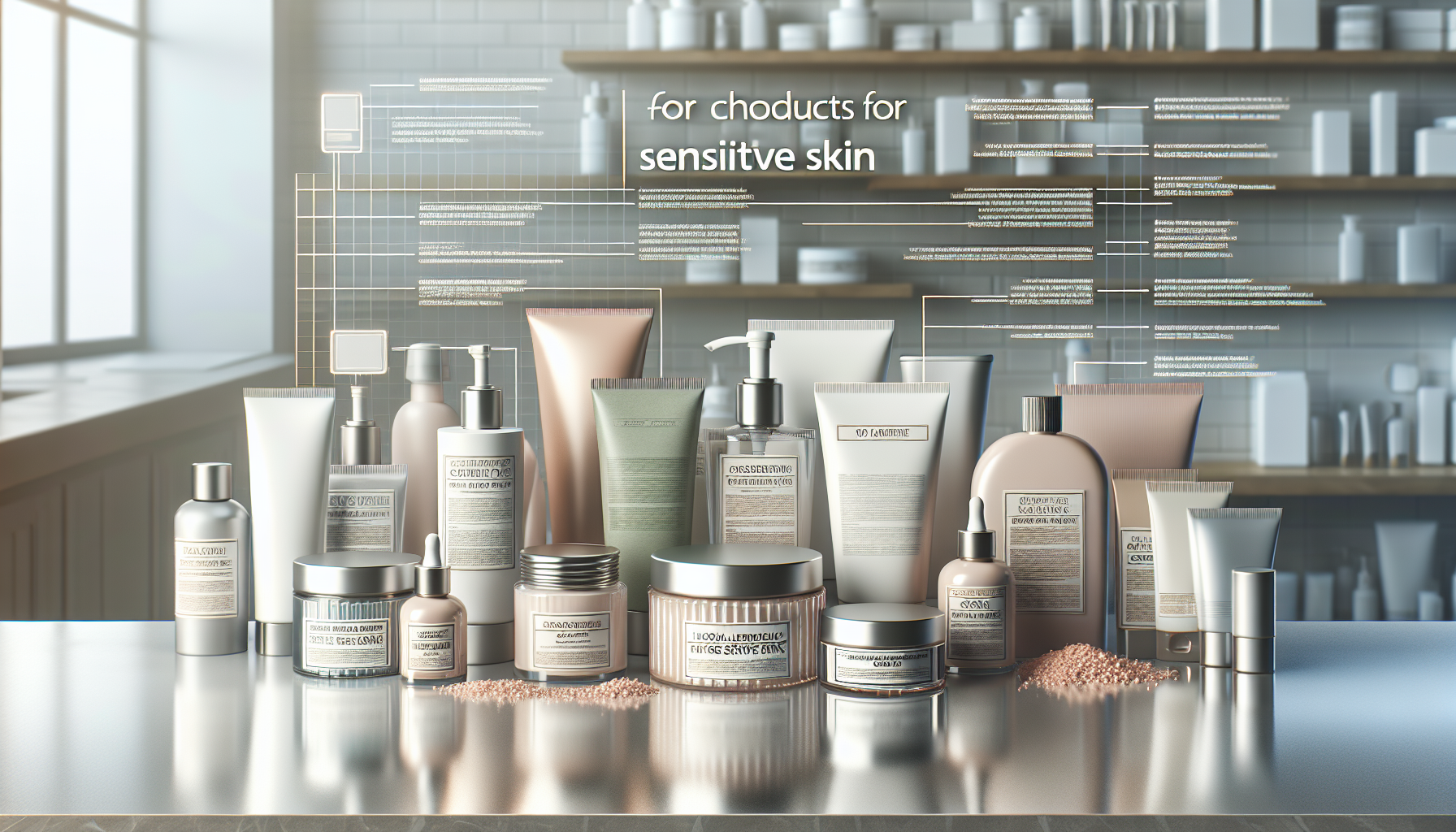 Comment choisir des produits pour peau sensible ?