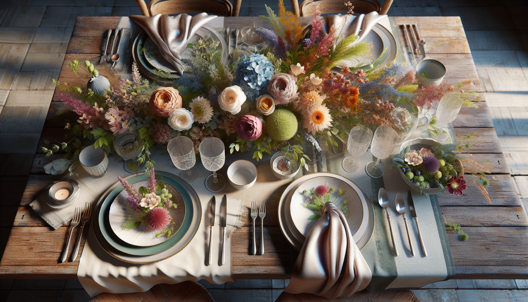 Comment harmoniser couleurs et textures sur votre table ?