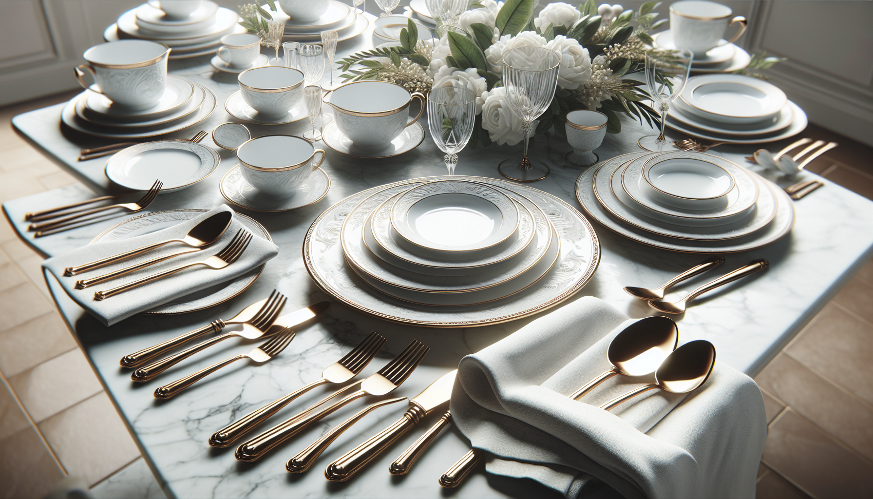 Comment présenter les assiettes pour un effet chic