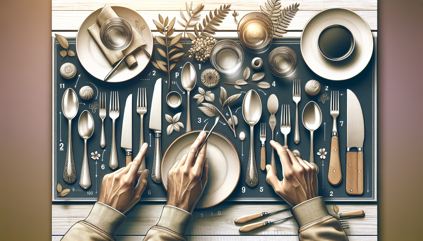 Comment choisir des couverts pour un repas décontracté