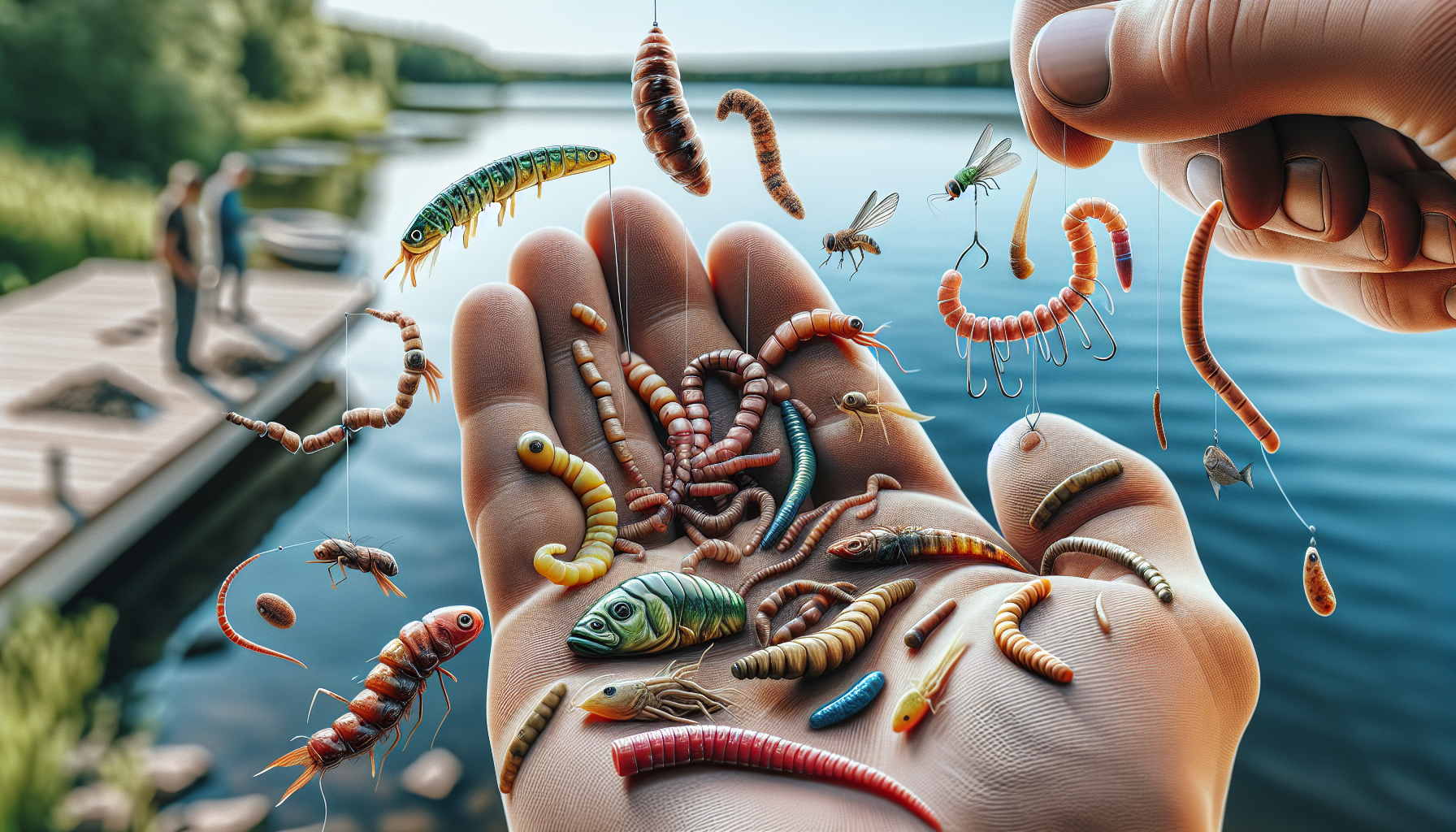 Comment choisir ses appâts naturels pour la pêche en lac