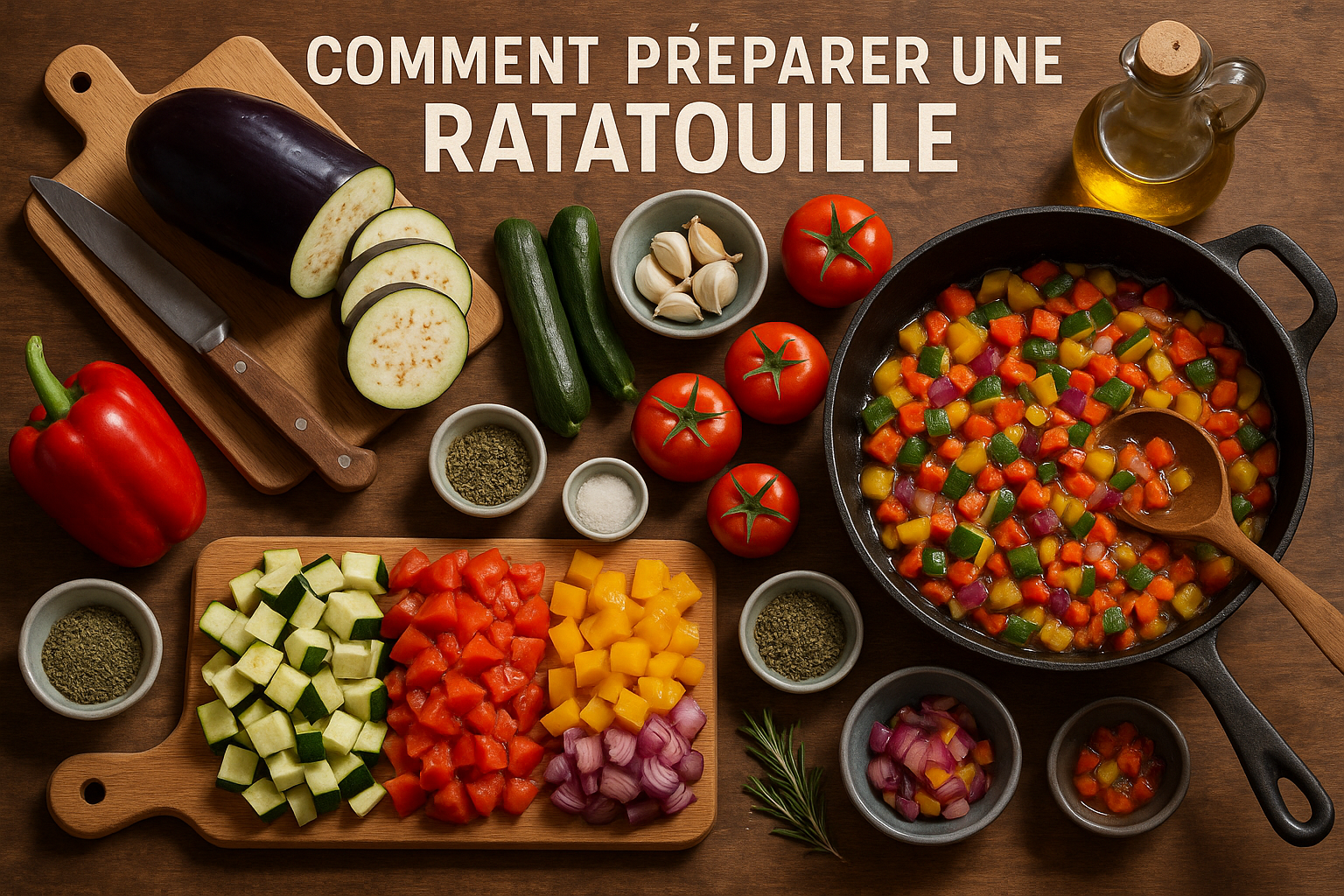 Comment préparer une ratatouille idéale à chaque fois