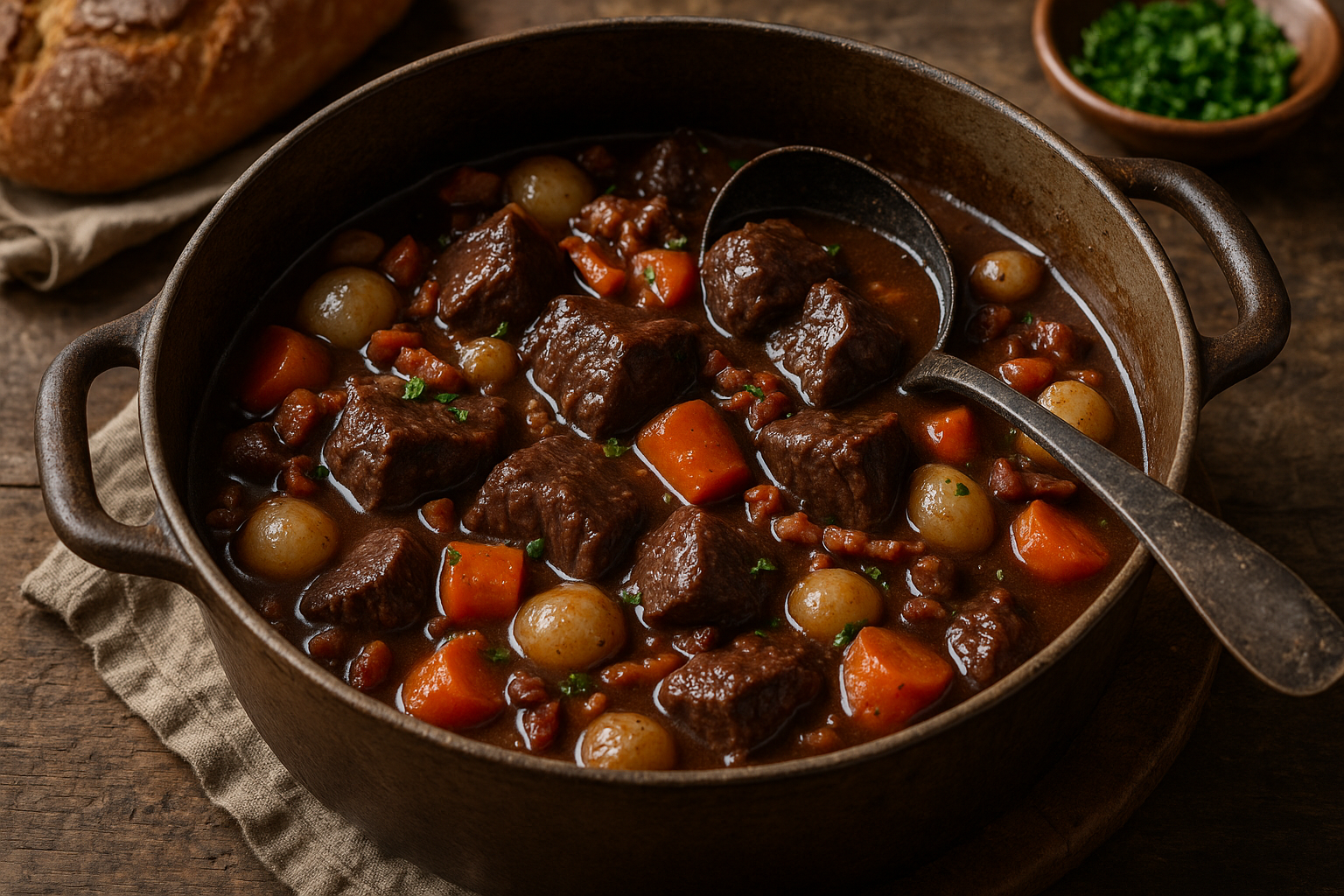 Comment réussir un boeuf bourguignon traditionnel ?