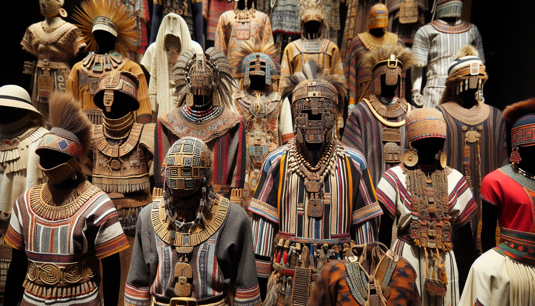 Quels étaient les vêtements des civilisations préhispaniques ?