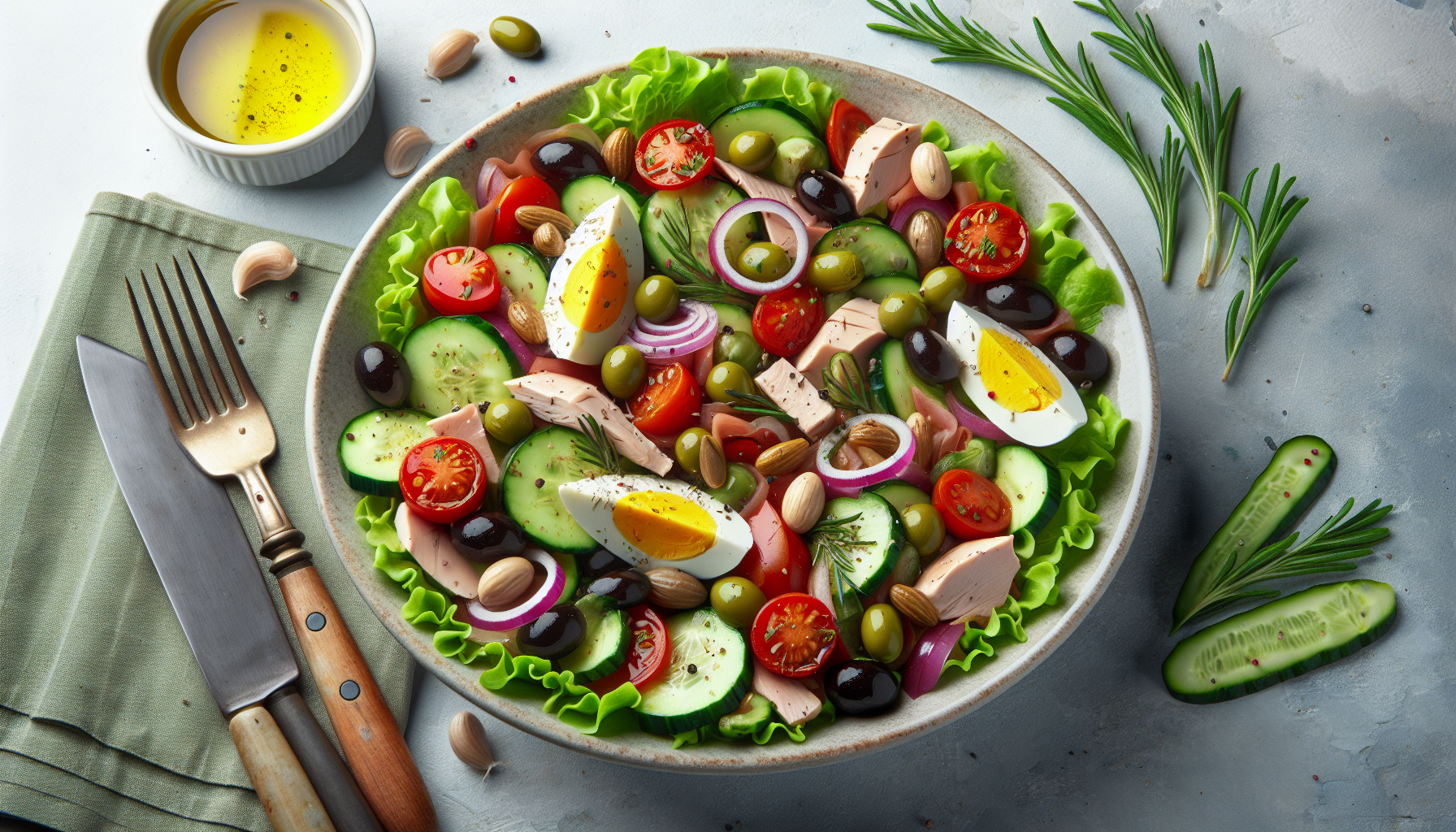 Comment réaliser une authentique salade niçoise maison