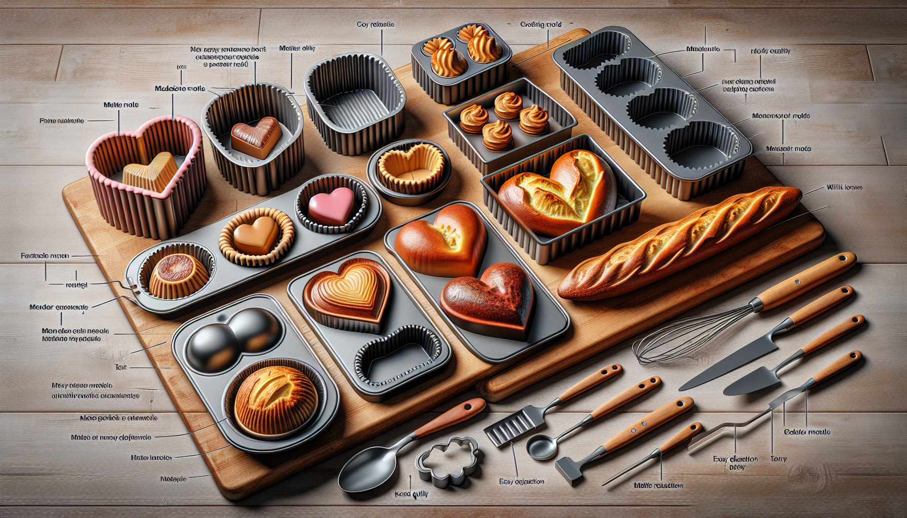 Comment bien choisir vos moules à pâtisserie ?