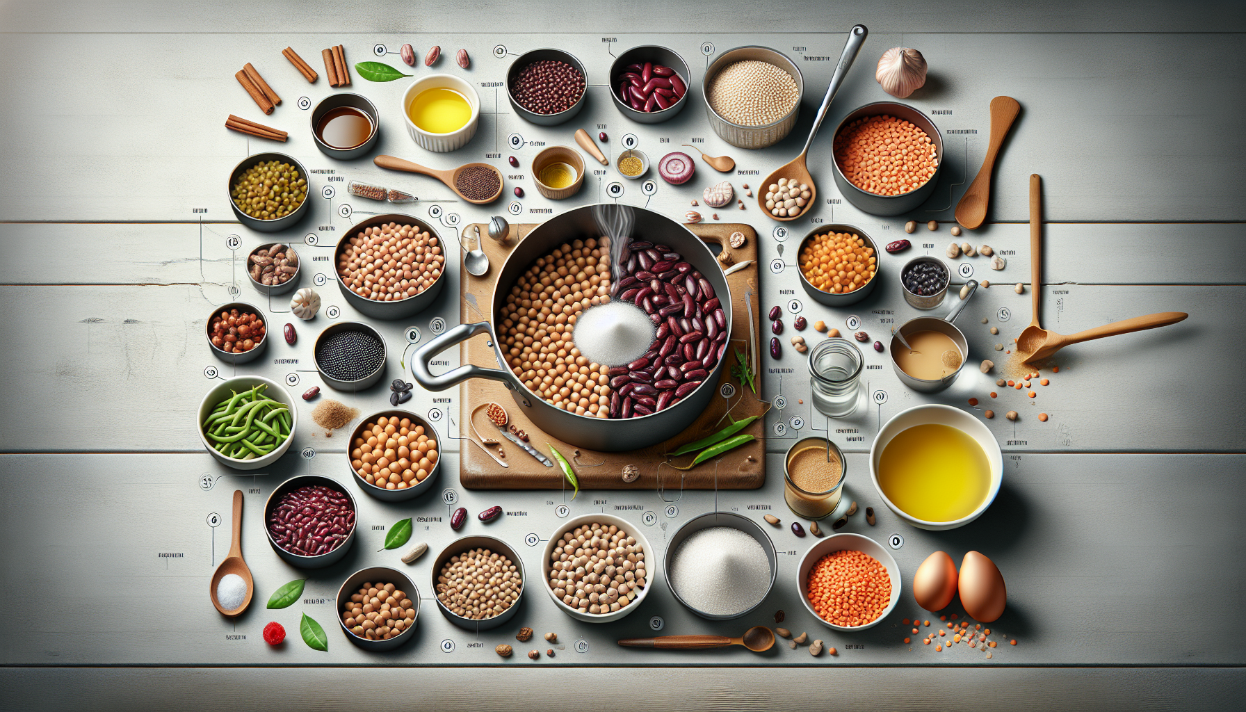 Comment cuisiner avec des légumineuses sans sucre