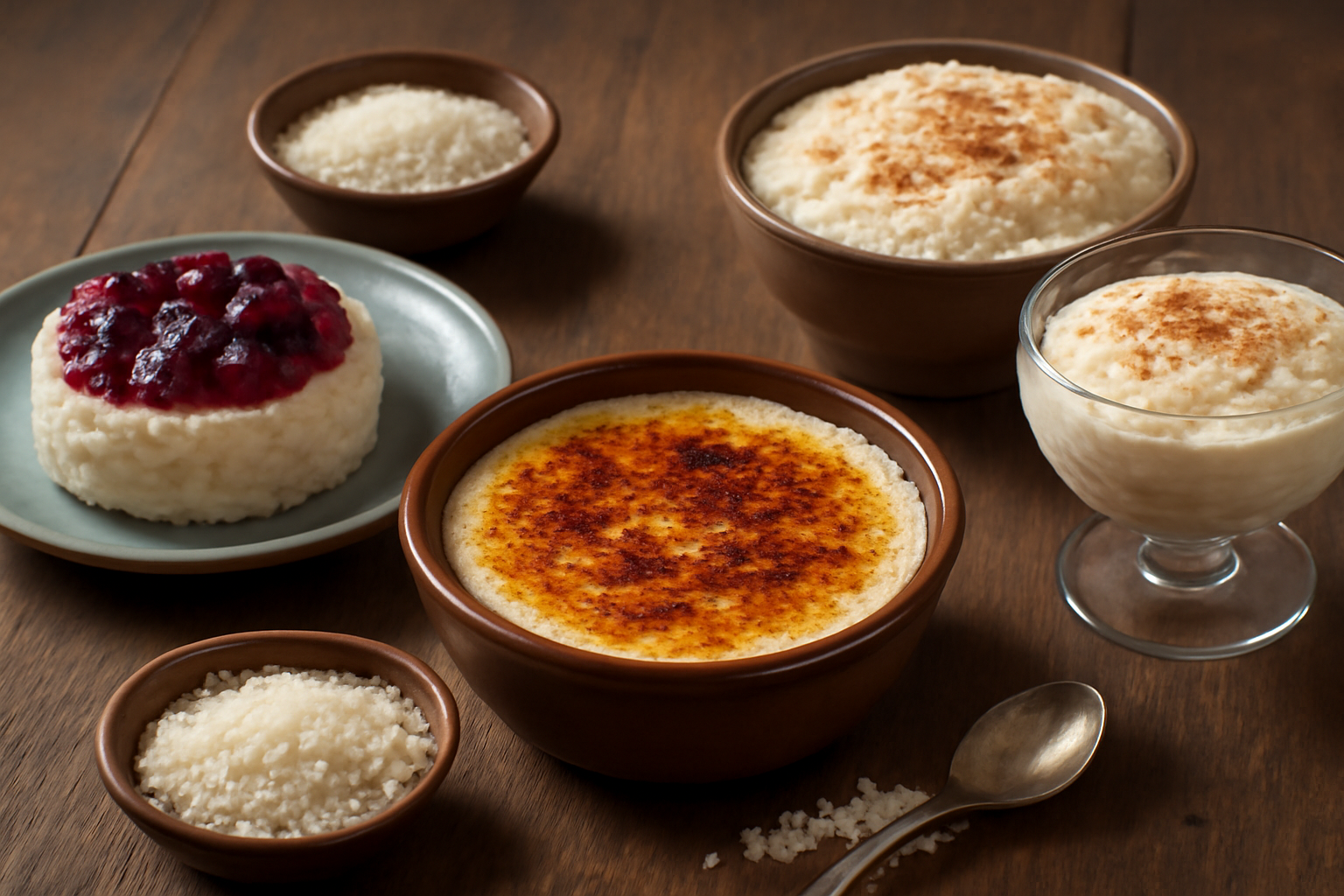 Comment utiliser le riz pour des desserts ?