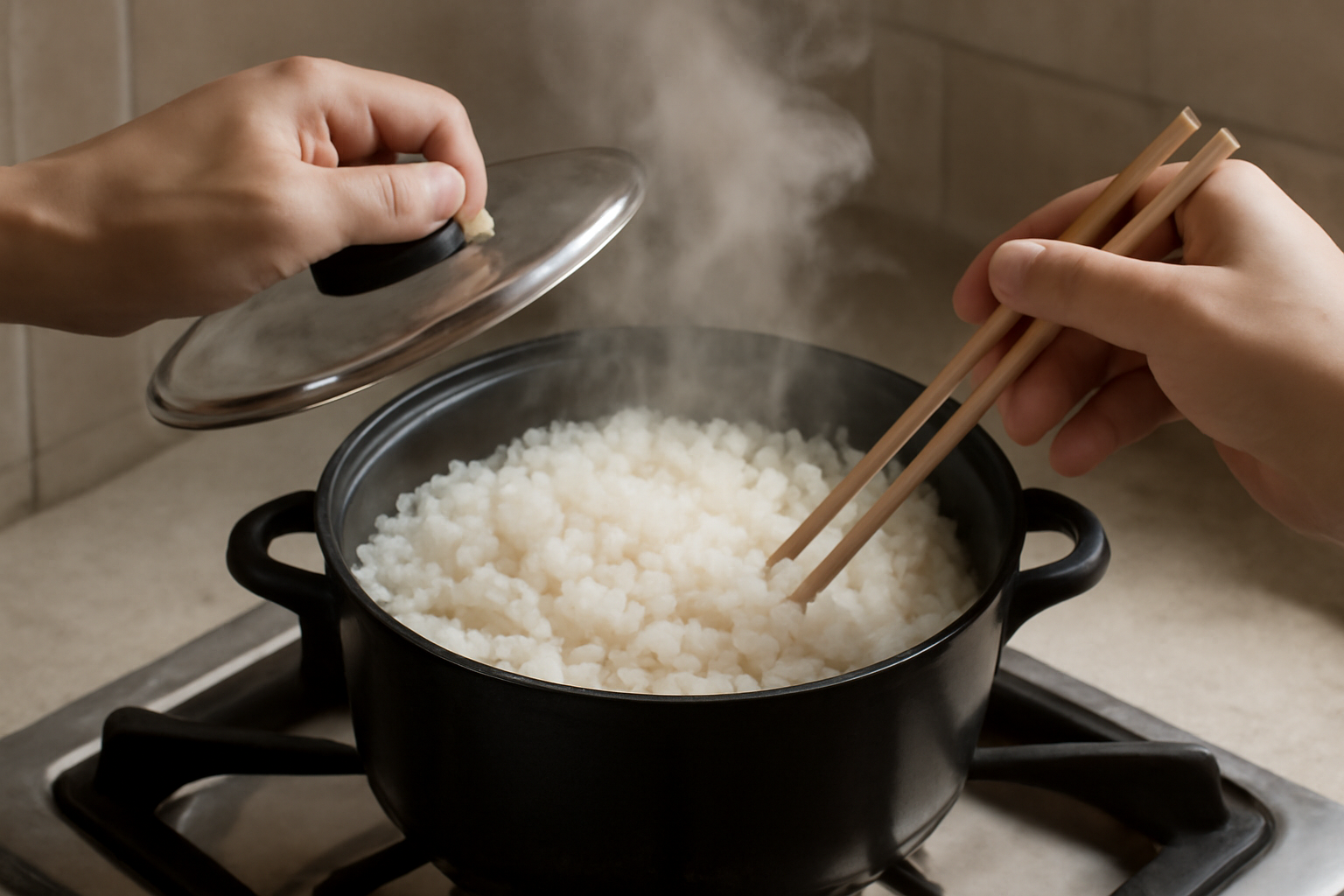 Comment cuire le riz à la vapeur ?