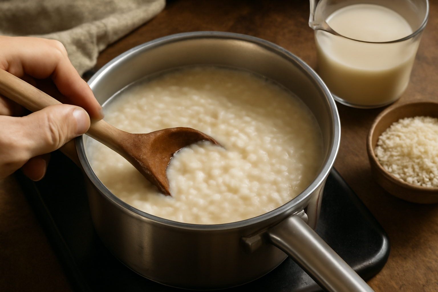 Comment cuire le riz au lait facilement ?