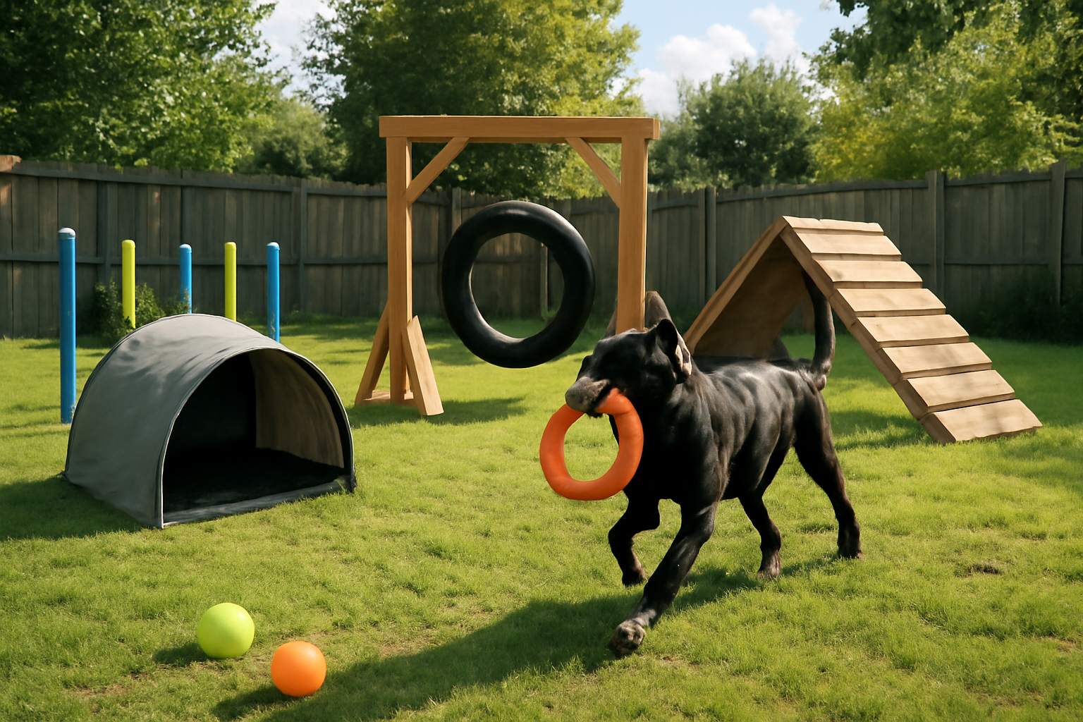 Comment créer un espace de jeu pour mon chien