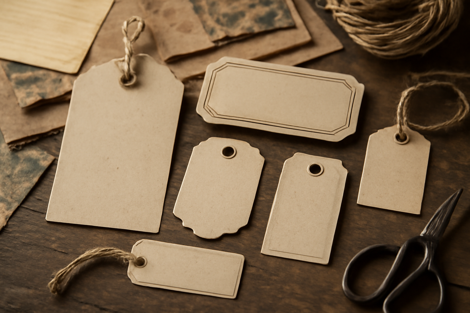 Comment créer des étiquettes pour le scrapbooking ?