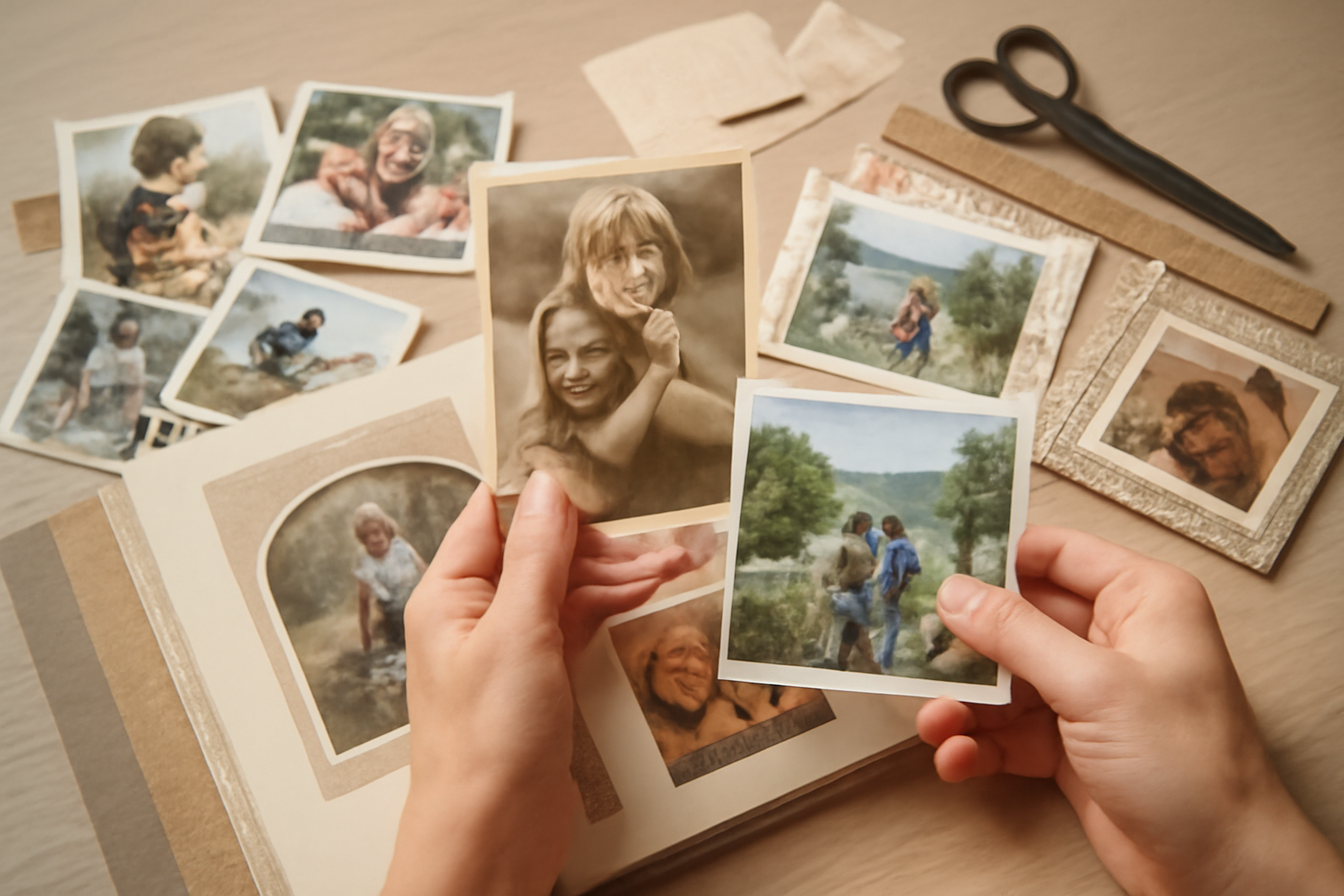 Comment choisir des photos pour le scrapbooking ?