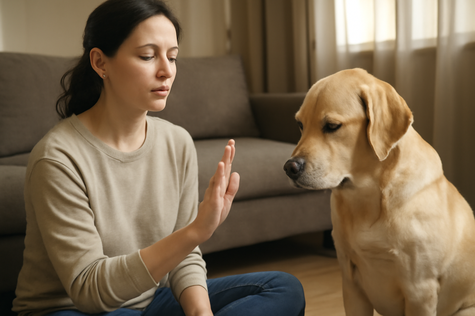 Comment apprendre à mon chien à rester calme ?