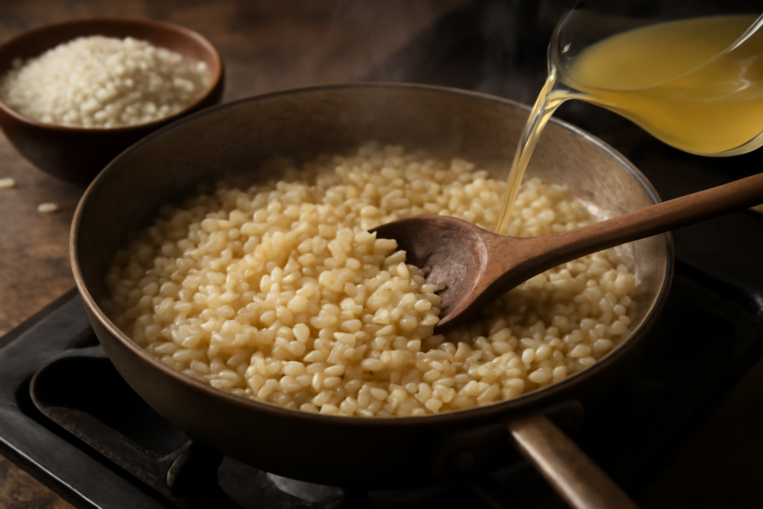 Comment cuire le riz à l'italienne ?
