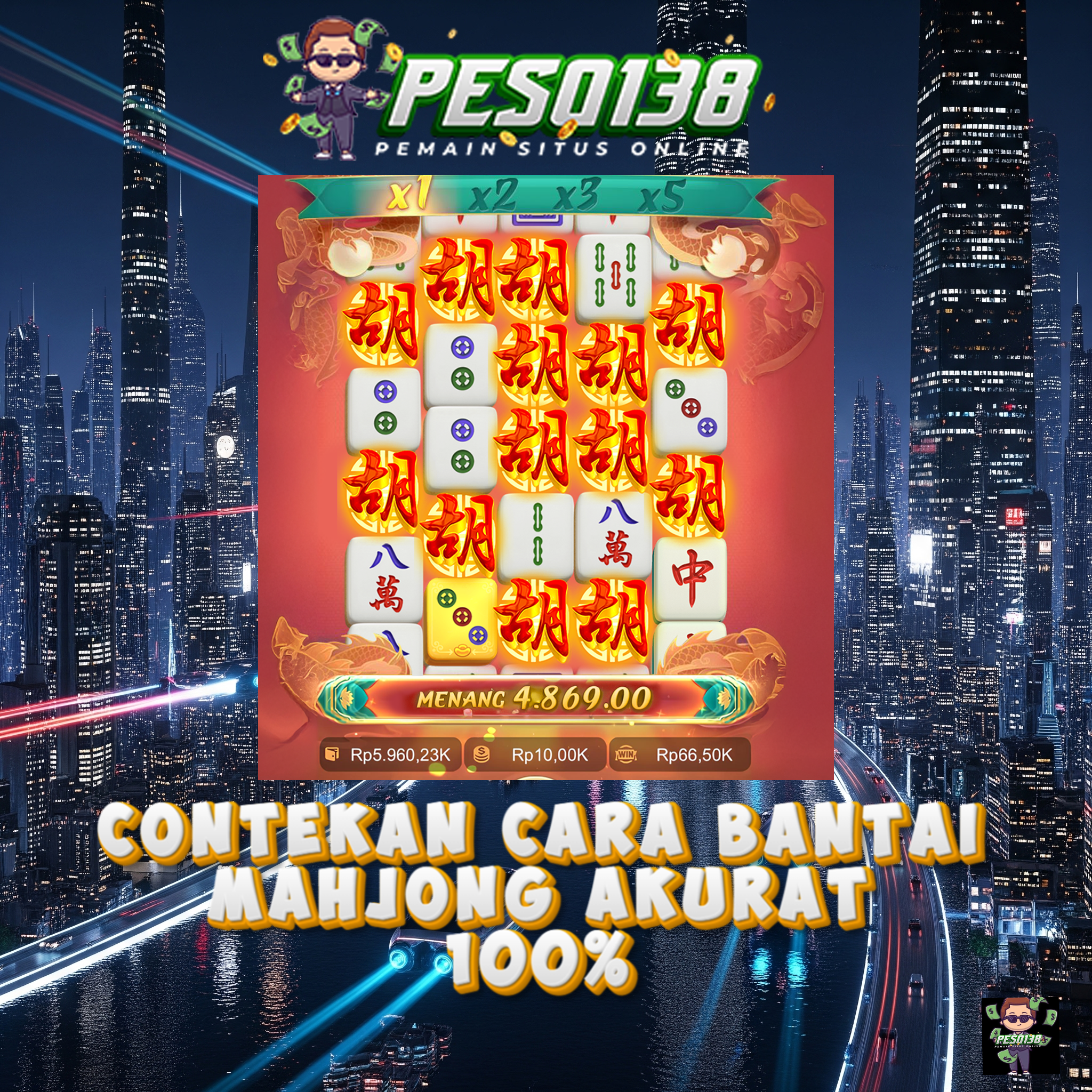 Peso138 | Contekan Cara Bantai Mahjong Akurat 