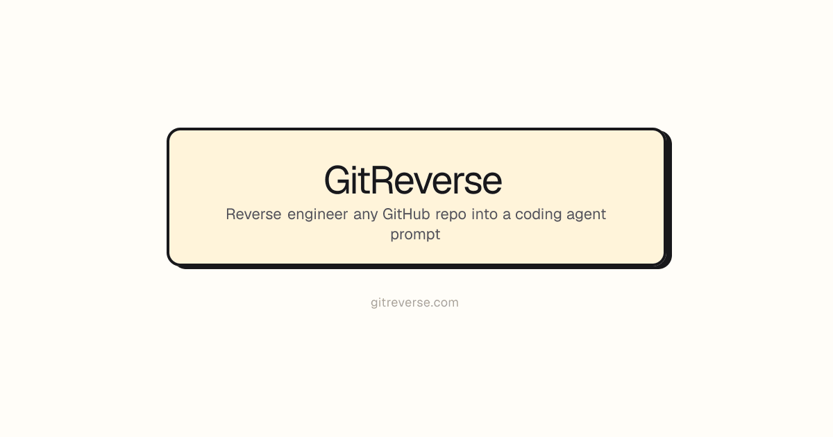 Turn Any GitHub Repo Into a Copy-Paste AI Build Prompt