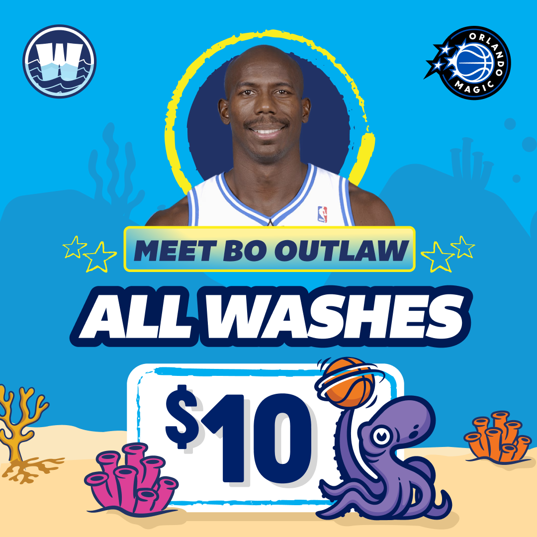 Waters Carwash and Orlando Magic signing event promotion