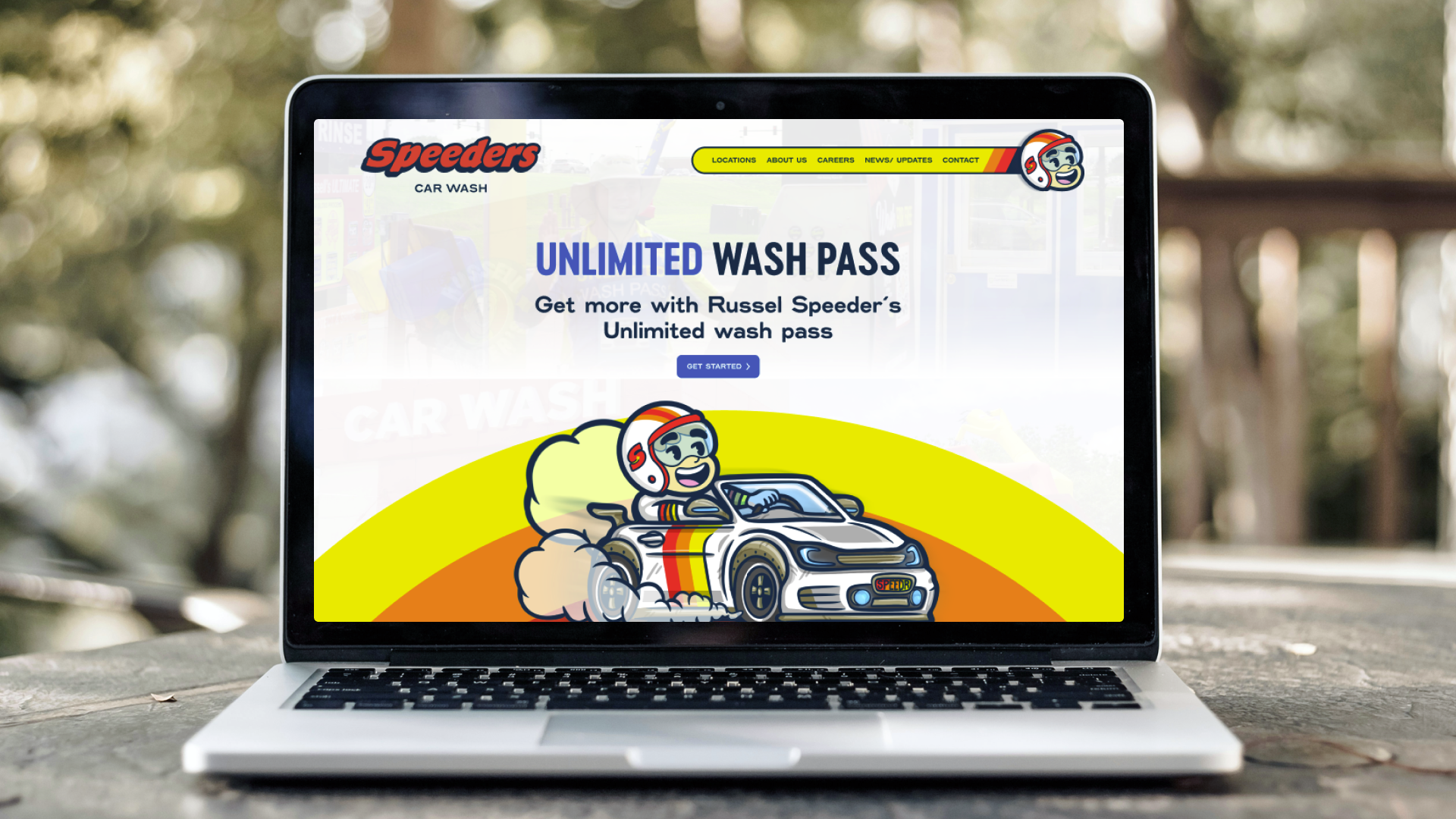 Speeders Carwash brand guide