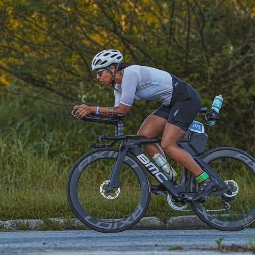 Atleta patrocinado Axion Cycle com roda de carbono aro fechado Disc Brake