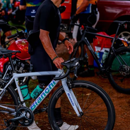 Atleta patrocinado Axion Cycle com roda de carbono freio de aro Rim Brake