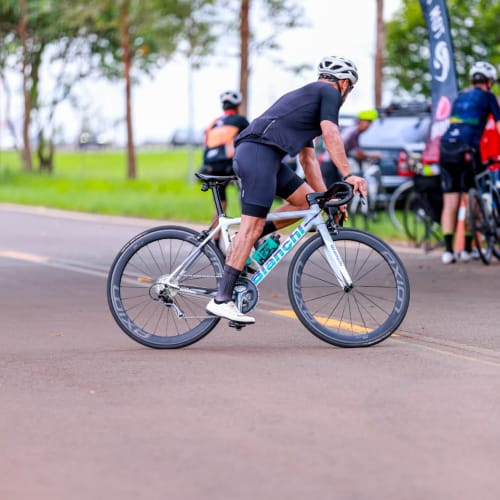 Atleta patrocinado Axion Cycle com roda de carbono freio de aro Rim Brake