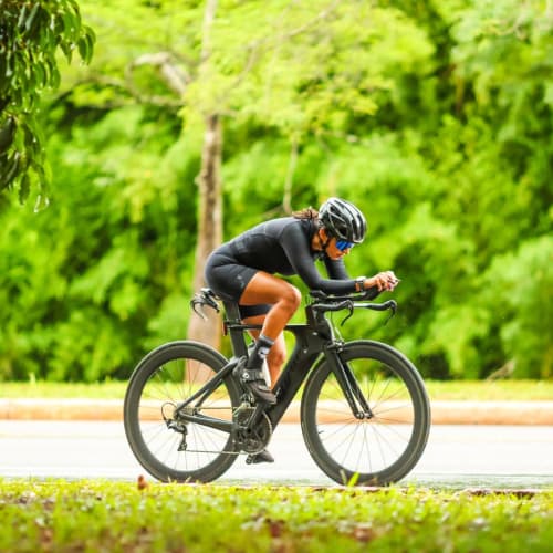 Atleta patrocinado Axion Cycle com roda de carbono freio de aro Rim Brake