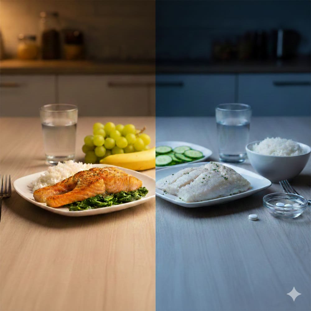 Diferencias entre la dieta en estadio 3 y estadio 5