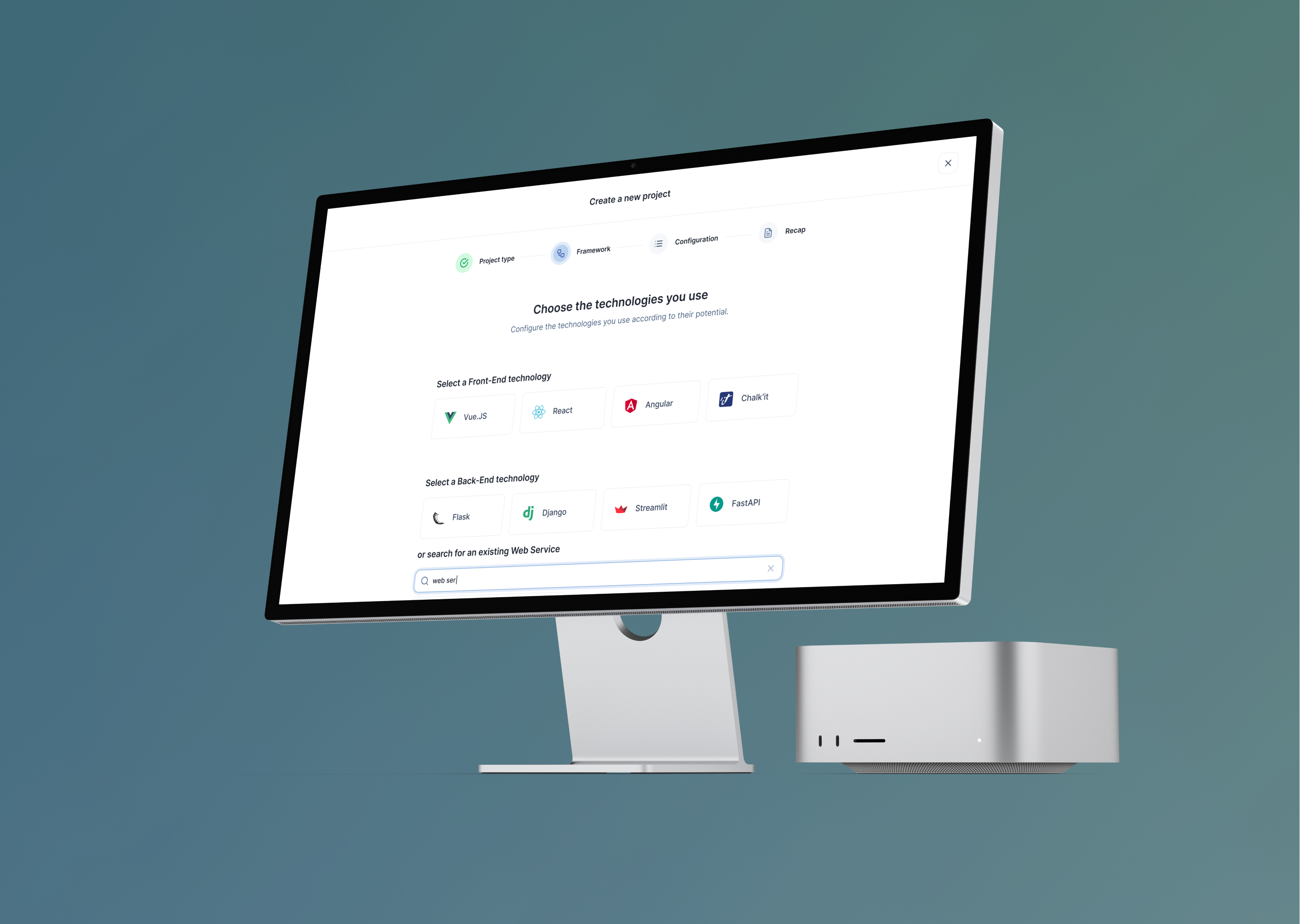 Interface du MVP Fast-IT