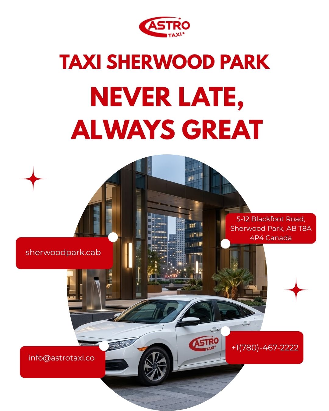 airport cab sherwood park