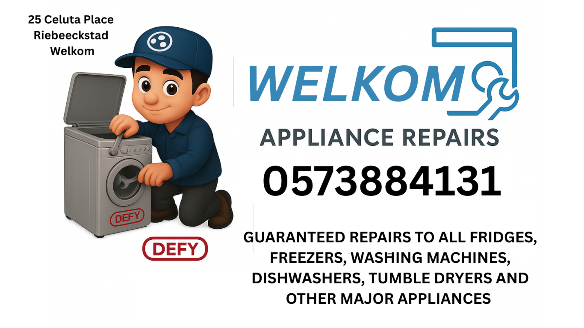 welkom appliance repairs