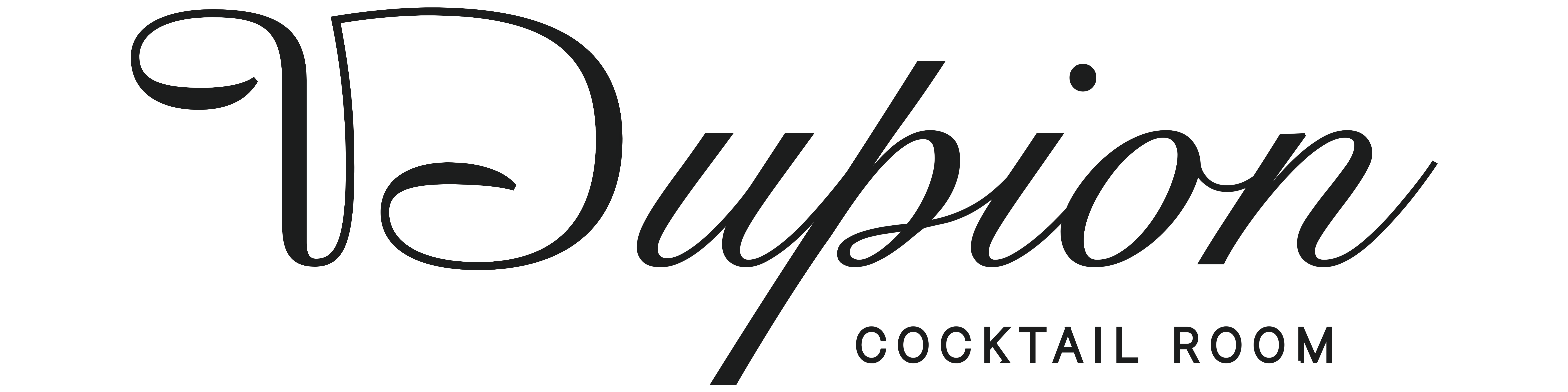 Dupion Cocktail Room logo