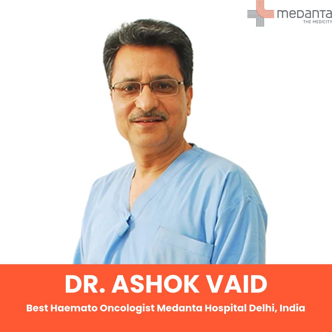 Dr Ashok Vaid Hemato-oncologist Medanta Delhi logo