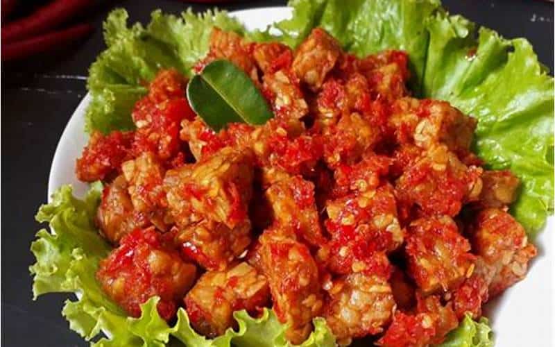 mejamakan - tempe berlada