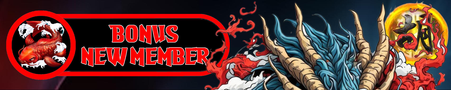 BONUS NEW MEMBER 20%