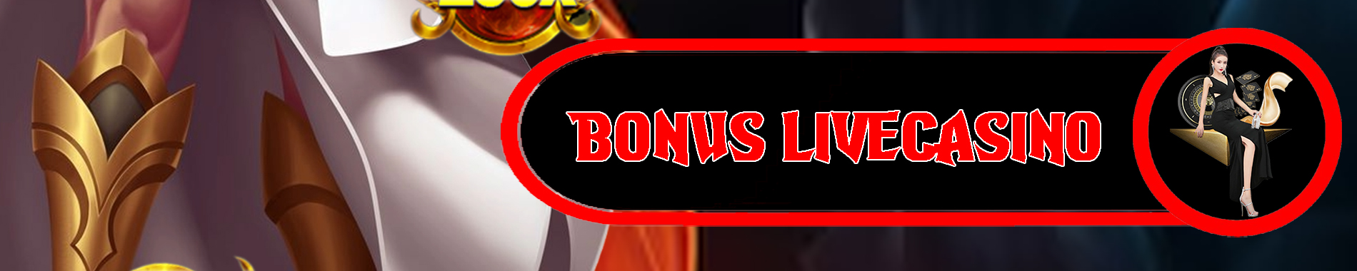 BONUS LIVECASINO CASHBACK UP TO 5% ROLLINGAN UP TO 0,5%