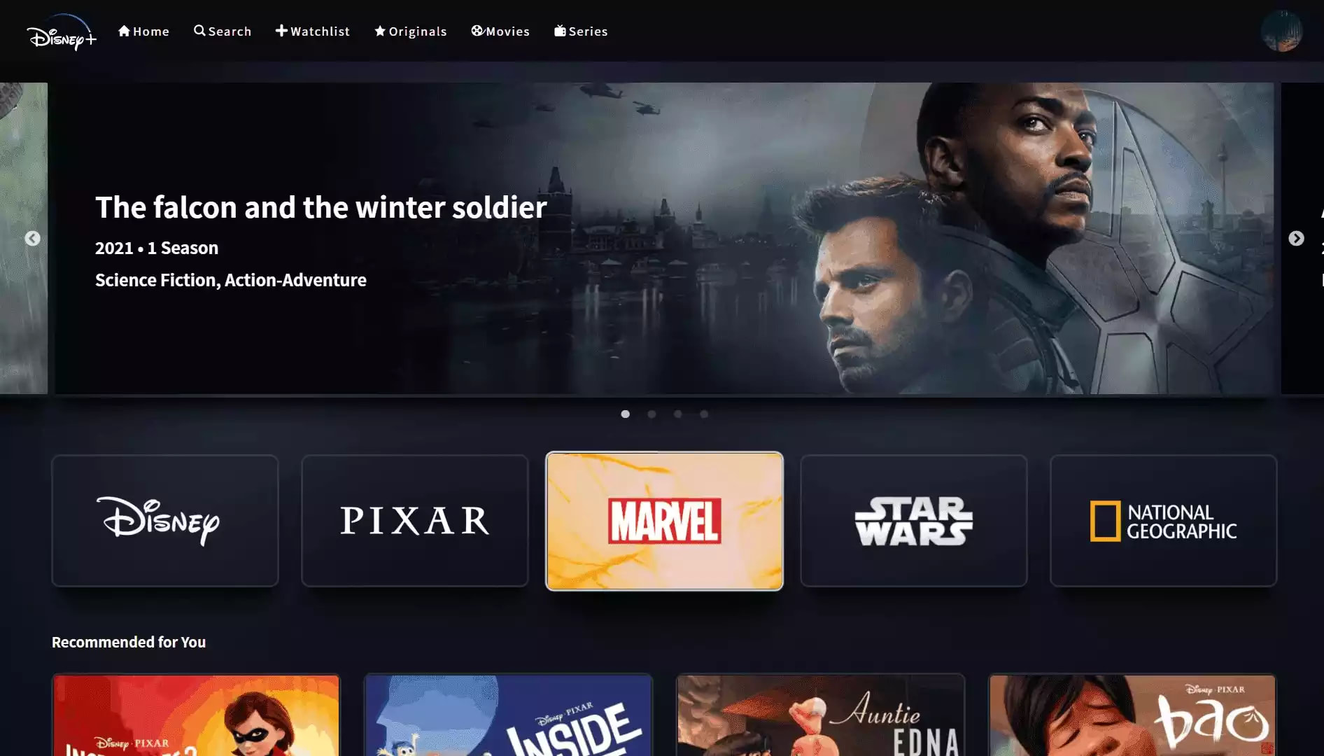 Disney plus website sale