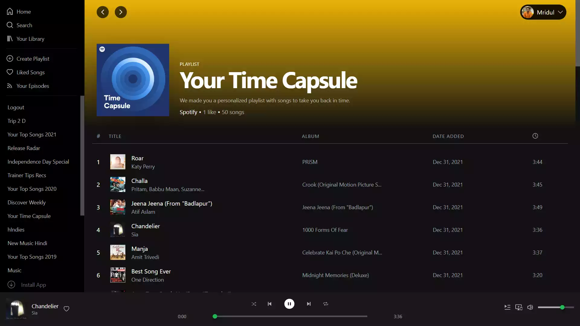 Spotify Clone With Next JS and Tailwind