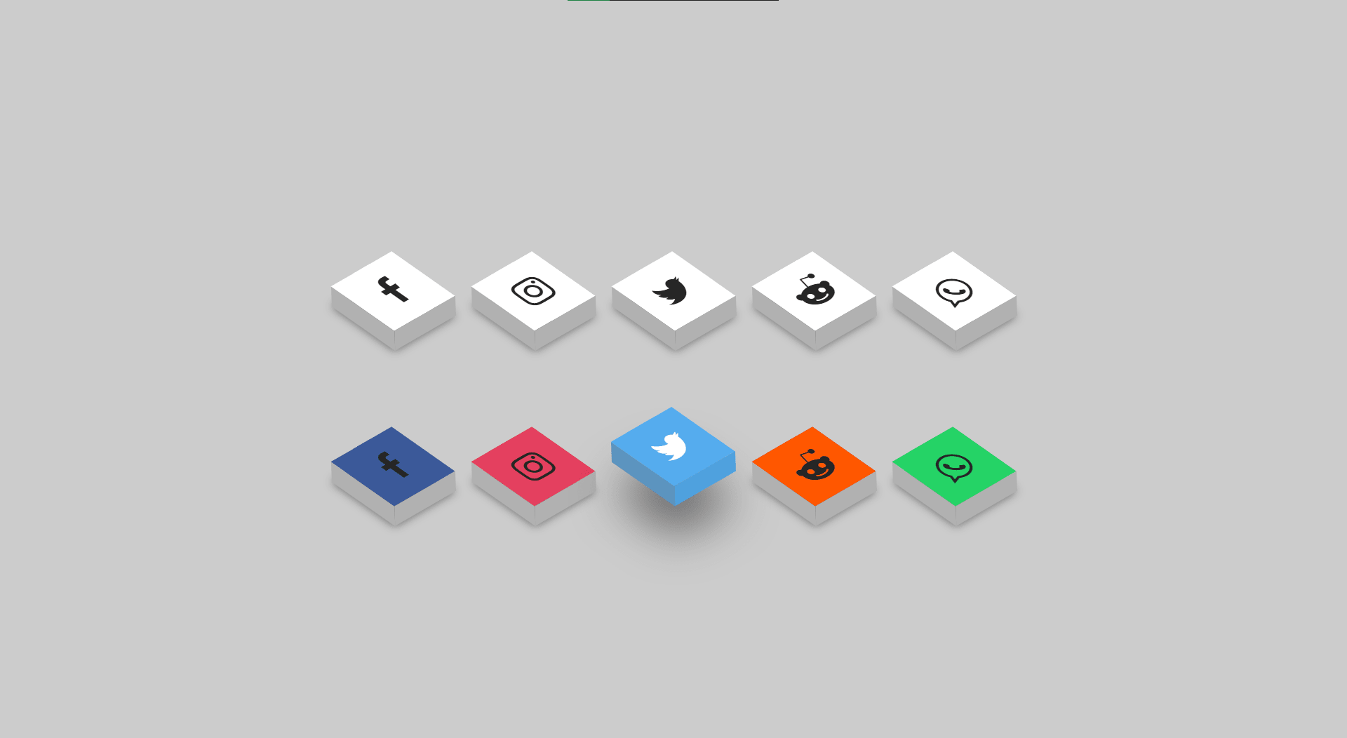 3D Isometric Social Media Icons. Elevate Your Brand's Online Presence