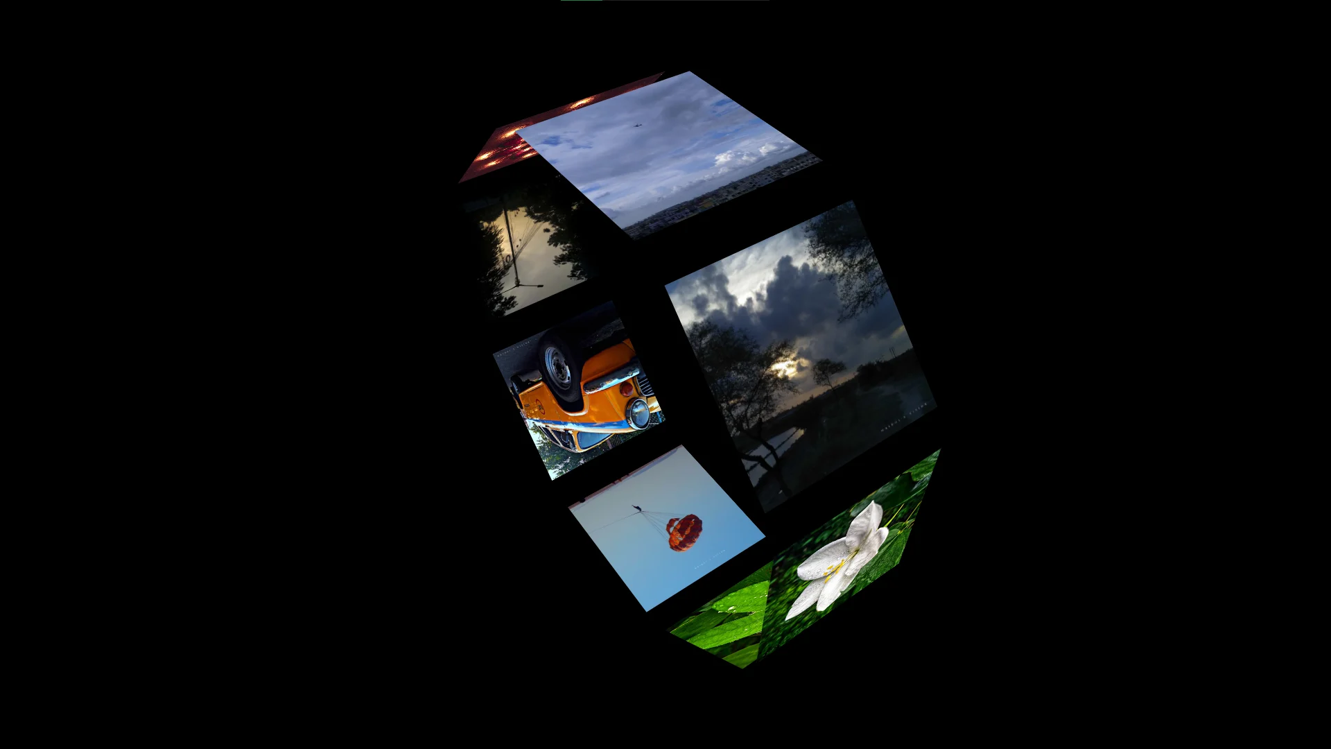 3D Rotating Image Gallery. Showcase Your Visuals with Dynamic Flair