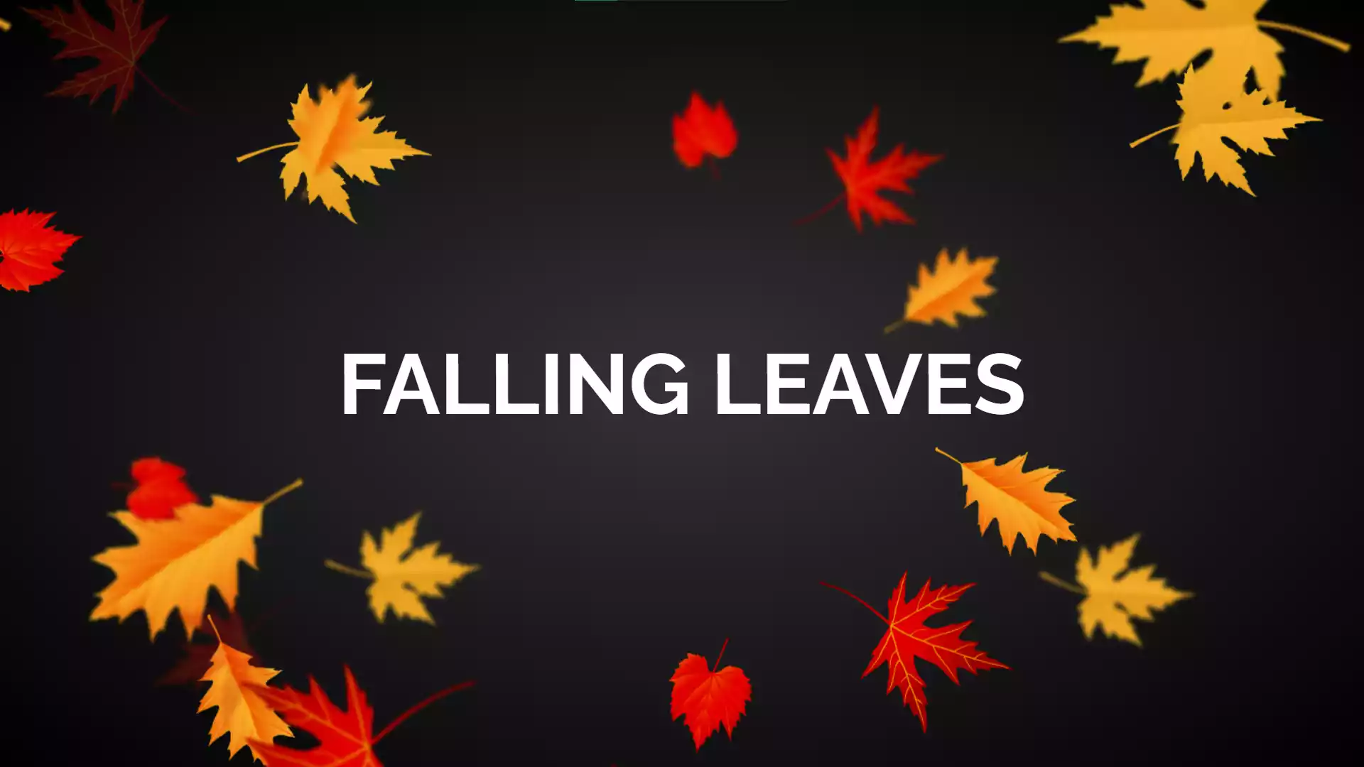 animated falling leaves