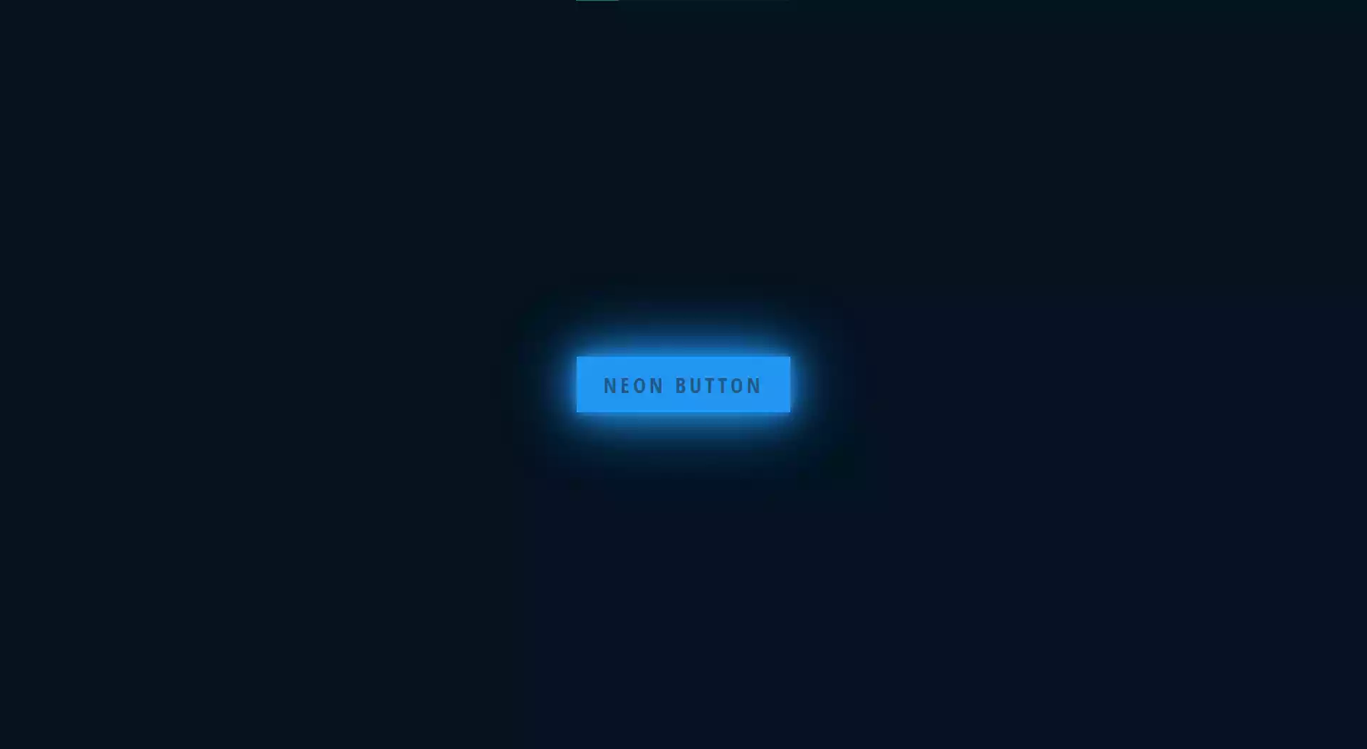 Create Neon Light Button Snake with HTML and CSS