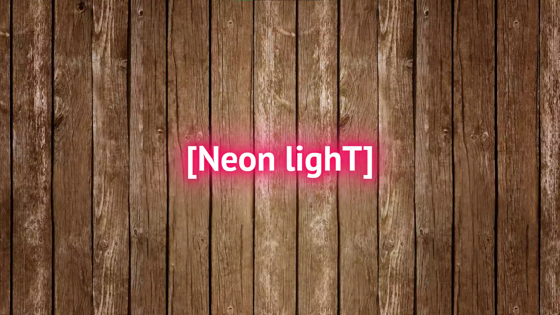 Create Neon Light Text Effect with HTML and CSS