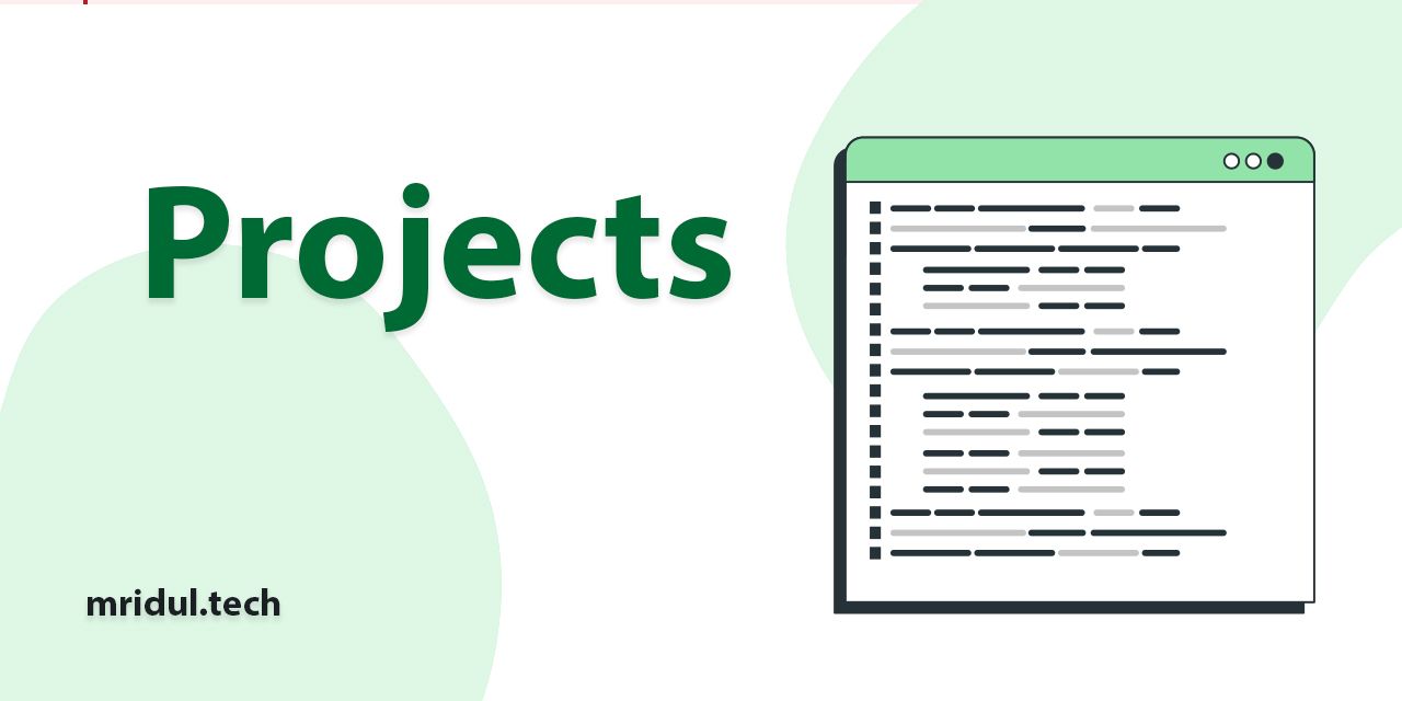 Explore Projects on React, Next.js, Tailwind CSS, JavaScript, and More ...
