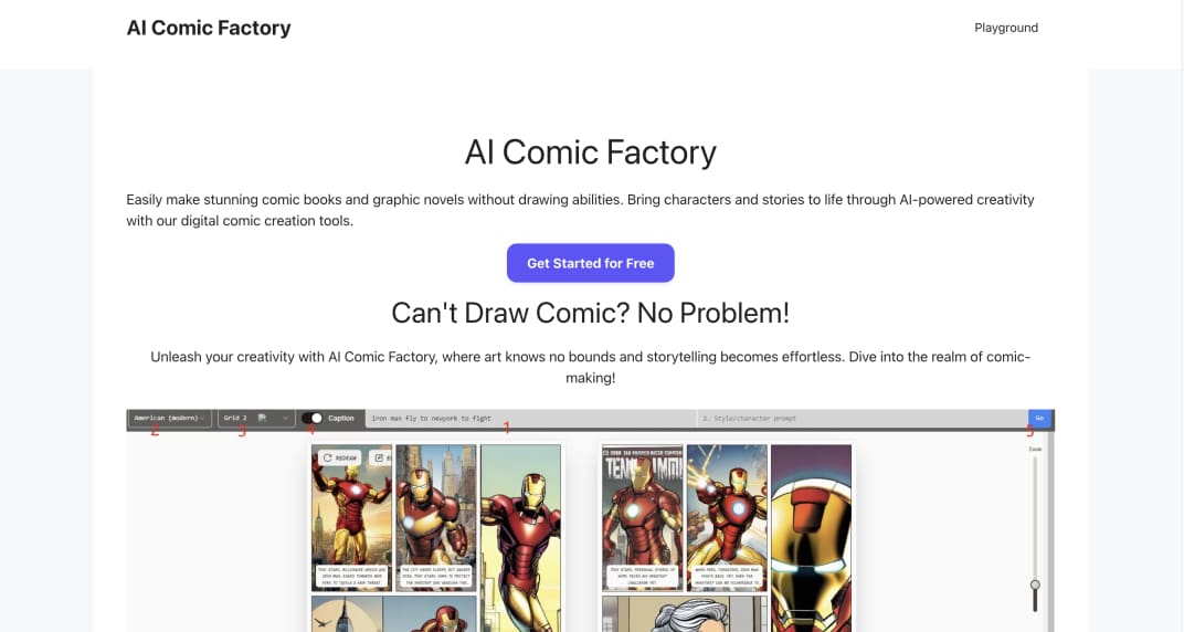 AI Comic Factory