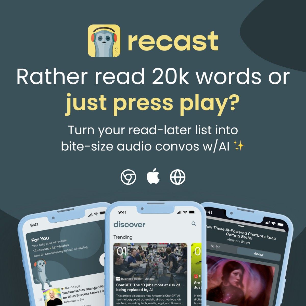 Recast