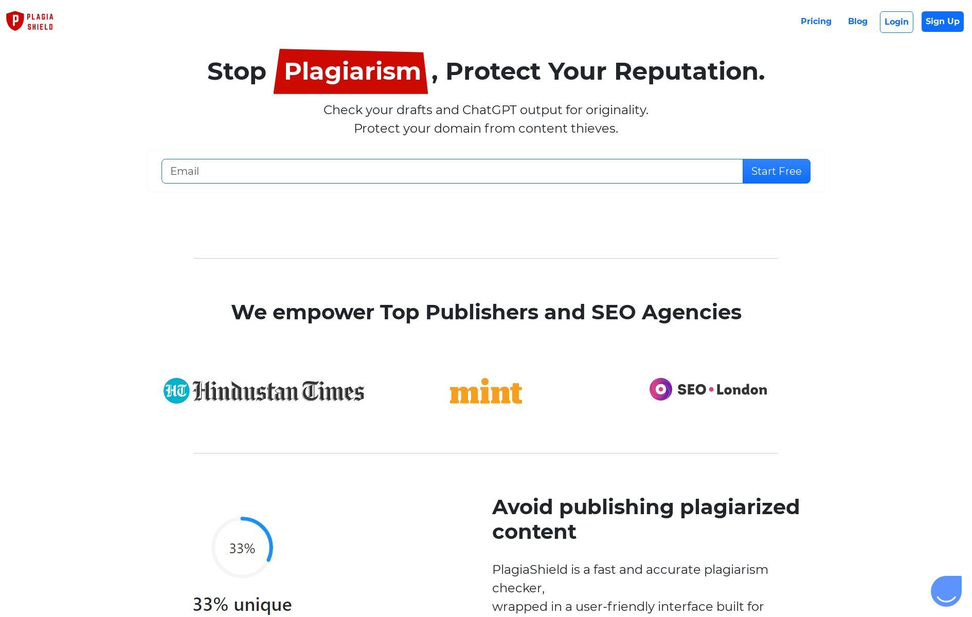 Plagiashield