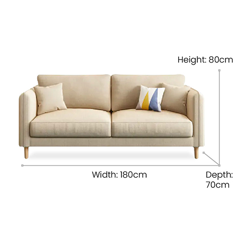 Olivia 3 Seater Sofa Online In Malaysia