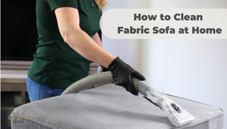 How to Clean a Fabric Sofa Without Water