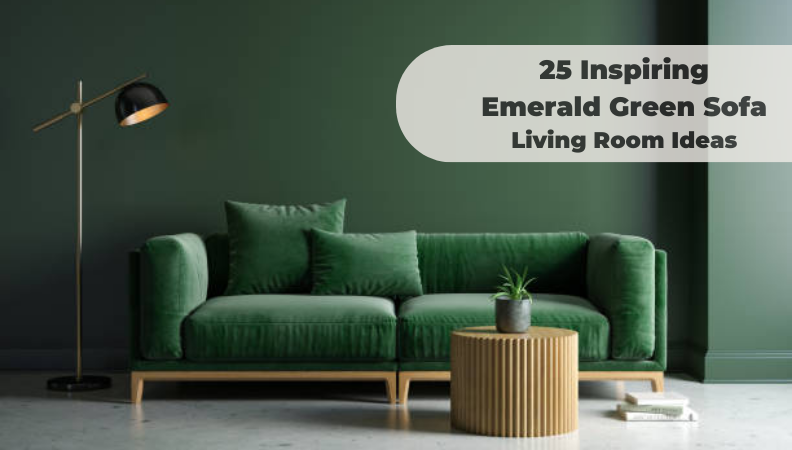 25 Inspiring Emerald Green Sofa Living Room Ideas for 2024 | FRWD Furniture
